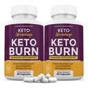 Spravodlivé laboratóriá (2 balenia Keto Advantage Keto Burn Pills 1275MG Nová a vylepšená formula obsahuje jablkový Cider Ocogar Extra panenský olivový olej prášok Zelený čaj Leaf 120 Kapsule