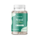Santo Remedio Nopal Chia, Prickly Pear Cactus a Chia Powder Dietary Supplement, klinicky preukázané zložky, Gluten Free, Non-GMO, Nodded Sugar, 120 Kapsule, 60 Servings per Container