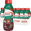 Premier Protein Shake, Limited Edition Winter Mint Chocolate, 30g Protein, 1g Cukor, 24 Vitamíny a minerály, Nutrienty na podporu imunitného zdravia, 11, 5 oz, 12 Balenie