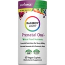 Rainbow Light High-Potency Prenatal One Multivitamín, Prenatal Health Multivitamín podporuje mamine zdravie a vývoj dieťaťa, s vitamínom C, Vegan, 60 Počet