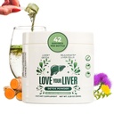 Detox Cleanse Powder - 42 Slúži na čistenie pečene Detox & Repair Powder with Milk Thitle, Púpava Root, Turmerica, Artičok Leaf - Pečeň Supplement Drink Powder for Liver Health