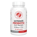 Silver Fern Brand Ultimate Probiotic - Probiotiká pre ženy a mužov - 8 miliárd CFU Športové Gut Zdravie Supplement - DNA Overené, Vegan, Policajti Stable, Vysoká trvanlivosť - 60 kapsúl