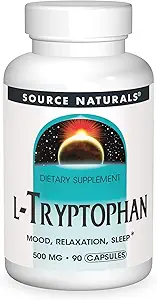Zdroj Naturals: L-Tryptofán, 500 mg 90 caps