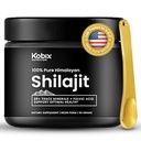 Kobix Pure Himalayan Shilajit Resin, High Nutritional Potency, 85+ Trace Minerals Humic & Fulvic Acid, Immune Support for Men and Women, 3. Party US Lab Tested- 30g