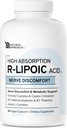 VYSOKÁ ABSORPION R-LIPOIC Acid - podporuje Nerve zdravie - Tingling prsty, ruky, prsty a nohy - podporuje zdravé starnutie, kardiovaskulárne zdravie a celkové pohodu* - 60 Vegan Kapsule