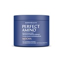 TeloHealth PerfectAmino Powder - BCAA a EAA Powder pre pred a po tréningu - Aminokyselinový nápoj pre mužov a ženy na podporu chudého svalstva a zotavenie - Mocha - 60 Servivné