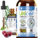 Uricel - Advanced Uric Acid Support & Cleanse Supplement - Joint & Kidney Support - Liquid Delivery for Better Absorbtion - Tart Cherry, Chanca Piedra, Zeler Seed & Turmeric - 2 fl oz