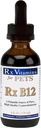 Rx Vitamíny Rx B12 pre psy a mačky - Vitamín B12 Liquid Supplement for Domáce zvieratá - Pes Vitamíny pre malé a veľké plemená - mačacie zdravotné potreby - 4 oz.