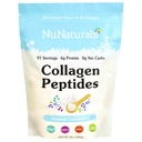 Nunaturals Collagen Peptides Powder (typ I, III), pre kožu, vlasy a nechty, 24oz