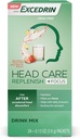Excedrin Head Care Replenish Plus Focus from Excedrin Drink Mix with Electrolytes, L-Theanine, Ginger and Caffeine for Head Health Support - 24 paketov