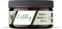 Earthley Wellness Magic Muscle Ease, Horgium & Arnica Lotion to Soothe Sore Muscles, Fast-Absorbing Relief for Cramps, Tension & Post-Workout Recovery (4oz, Mäta)