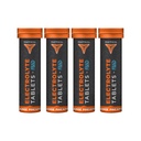 Fluid Tactical- Efervescent Hydration Tablets, Electrolyte Replacement & Dehydration Prevention, 4 Pack, 40 Servings (Pomarančový ananás)