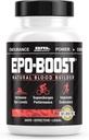 Prírodný Blood Builder Iron Supplement. Podpora RBC Made in USA with Echinacea & Dandelion Root helping VO2 Max, Energy, Endurance (1-Pack)