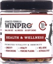 WINPRO Pet Health & Wellness Chews pre malé psy, 60 mäkké žuvačky, plazmové poháňa, Grain Free Supplement pre malé psy poskytujúce vitality a podporu imunity