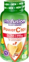 Vitafusion Chewable Calcium & Vitamín C Gummy Vitamíny, Ovocie Ochutené, 100 Počet & Tropical Citrus Ochutené, 92 Počet