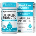 Probiotiká pre lekára 60 miliárd CFU - 10 kmeňov + organické prebiotiká - Imunitné, tráviace a črevné zdravie - podpora príležitostnej zápchy, hnačky, plynu a vdychovania - pre ženy a mužov - 84kt