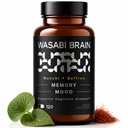 Organické Wasabi extrakt + Zingserine Cognition (2 mesiace dodávky) Najcielenejšie doplnok pamäte - Superior klinické dôkazy vinpocetín, Apoaequorin, Nuriva, Prevegen & Ginkgo