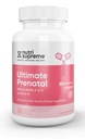 Nutri Supreme Prenatal Vitamin, Prenatal Vitamíny Supplement for Women with Highly Absorbable Metylfolate, One per day Prenatal Multivitamín so železom, Kosher, Kapsule, 90 Count
