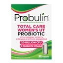 Probulín Celková starostlivosť Ženské močové Tract = Prebiotiká + Probiotiká + Postbiotiká na podporu zdravého vaginálneho mikrobiómu - 20 miliárd CFU - 12 kmeňov - 30 Vegánskych kapsúl