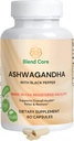 Ashwagandha s Black Pepper Ashwagandha Doplnky 60 Gróf Pure Ashwagandha Kapsule pre Immune Support, Energy Boost