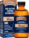 Sovereign Copper Professional 4-in-1 Wellness Support, Joint & Bone, Hair, Skin & Nails, Kardiovaskulárne zdravie & Energy, Bio-Active Copper Hydrosol, 30 ppm, Liquid Twist Top, 2 Fl Oz (59 ml)