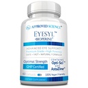 Schválené vedy EyeSyl - Eye Suplement - Chróm pikolinát, Taurín, lutein, Zeaxantin, čučoriedky, BioPerine - 1 mesiac Supply - 60 Kapsule - Vyrobené v USA