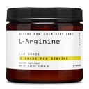 BEYOND RAW Chemistry Labs L-arginín prášok, palivo cvičenie a podporuje zotavenie, 30 slúži