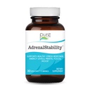 Adrenálna stabilita podľa čistej esencie - adrenálna únava doplnok s Ashwagandha, svätá bazalka, podporuje zdravý stres reakcia, energia, spánok (30 Caps)
