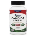 Zenesis Labs Candida Complex Cleanse Detox Kyselina kaprylová Supplement, Oregano Extract, Probiotiká, Enzymes (60 kapsúl, 30 dní)