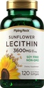 Piping Rock Sunflow Lecithin Softgel Kapsule 