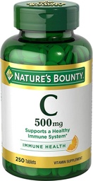 Nature's Bounty Pure Vitamin C 500 mg Tablety 250 tabliet (Pack of 3)