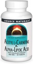 Zdroj Naturals Acetyl L-karnitín & Alpha-Kyselina lipová 650mg - 30 tabliet