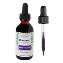 Quantum Health Black Elderberry Liquid Extract Sambucus Nigra Immune Support Formula 700 mg - Denné Wellness Boost of Potent Antioxidants for Women & Men - Vysoká dávka, rýchla absorpcia, Vegan - 2 Fl Oz