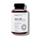 SMARTERNUTRITION MCT olej kapsuly C8 a C10 - Ketogénne palivo pre mozog a telo, Trvalá energia - zo studených kokosových, palmových a lepenkových, non-GMO - 90 Počet - 30-Deň dodávky