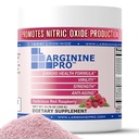 L-ARGININE PRO 5 500mg L-arginín Plus L- citrulín 1,100mg Malinový prášok Nápoj Mix doplnok pre zvýšenú výrobu oxidu dusnatého