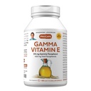 ANDREW LESSMAN Gamma Vitamín E 180 Softgels - 315 mg Gamma Tocopherol, Ochranné vitamín E. Štyri formy prírodných tokoferolov s aflower olej. Výkonný antioxidant. Žiadne syntetické formy