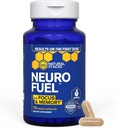 NATURAL STACKS NeuroFuel Nootropic Brain Support Supplement - 750mg L-Carnitine & 500mg L-Phenylalanine - Brain Supplement for Memory and Focus* - 75 Focus Pills