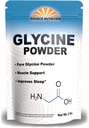 Glycine Powder (2 lbs) - Promotes Restful Sleep, Muscle Energy and Strength, Memory and Cognition Support (Resealable Bag)
