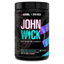 Jacked Factory X John Wick - Wick Mode pred tréningom prášok - intenzívna energia, boj-pripraviť zameranie, nezastaviteľný záväzok, a Sheer Will - 40 slúži, Baba Yaga Blue Raz