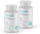 Biosil Collagen Booster Supplement - 60 tekutých kapsúl, balenie 2 - Patentovaný ch-OSA aktivátor pre pokožku, vlasy, nechty a kĺby - podporuje prirodzenú výrobu - 60-Deň dodávky