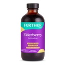 Ďalšie jedlo bazový sirup pre Immune Support, Sambucus bazalky doplnok, Denné bylinné imunitný systém Podpora pre deti a dospelých, lepok zadarmo (8 Fl oz bazalky upokojujúci sirup)