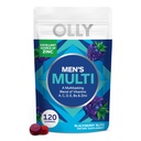 OLLY Mužská multivitamínová Gummy, Imunitná podpora, Vitamíny A, C, D, E, B, Lykopén, Zinok, BlackBerry, 60 Day Supply - 120