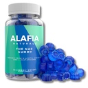 Bezcukorné NAC Gummy, NAC Supplement for Respiratory Health, Pečeň Detox & Cleanse, Obličky, Antioxidant Podpora, N-Acetyl Cysteine Supplement MCT-Oil potiahnuté pre absorpciu Vegan 60ct