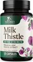 Milk Thitle Extract - Pečeň čistenie Detox a opravy Formula - Prírodné mlieko Thitle s Silymarin Marianum & Púpava extrakt - Prírodné bylinné pečene zdravotné doplnky - Vyrobené v USA - 120 Kapsule