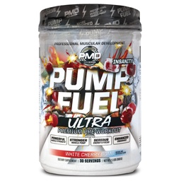 PMD športové čerpadlo palivo Ultra šialenstvo - Premium pred tréningom Powder & Muscle Pump, väčšie zameranie, vytrvalosť a zotavenie, Premium Creatin, Arginin & Beta Alanine - Cherry Bombsicle (30 Servings)