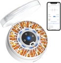 Zoksi Premium 31-Slot Automatic Pill Dispenser s fingerprint & Key Lock, Smart Medikation Organizátor s alarmom & Light, Electronic Pill Organizátor pre staršie osoby a zábudlivosti