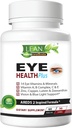 Areds 2 Eye Health Plus w/ Copper, Vitamín A B C E, luteín a zeaxantín, Quercetin, zinok, čučoriedkový extrakt, biotín - očná starostlivosť, suchosť, kmeň, nočná vízia doplnok pre dospelých 60 kapsúl