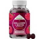 Hydrolyzované kolagénové Peptidy pre ženy s biotínom - vlasmi, pokožkou a nechtami Vitamíny pre elasticitu, vitalita a hydratačné guličky - prirodzene sourced Biotin a kolagén pre ženy - 90 grófov