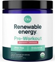 Ora Organic Natural Pre Cvičenie prášok - Malinová citrónová príchuť- poskytuje Jitter Free Energy, Focus, Hydratácia, & Endurance - Vegan, Certified Organic, Soy, Dairy, & Gluten Free, 20 Servings