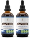 Secrets of the Tribe Grape Seed Tinction Alcool-Free Liquid Extract, Grape (Vitis Vinifera) Sused Seed (2x4 FL OZ)